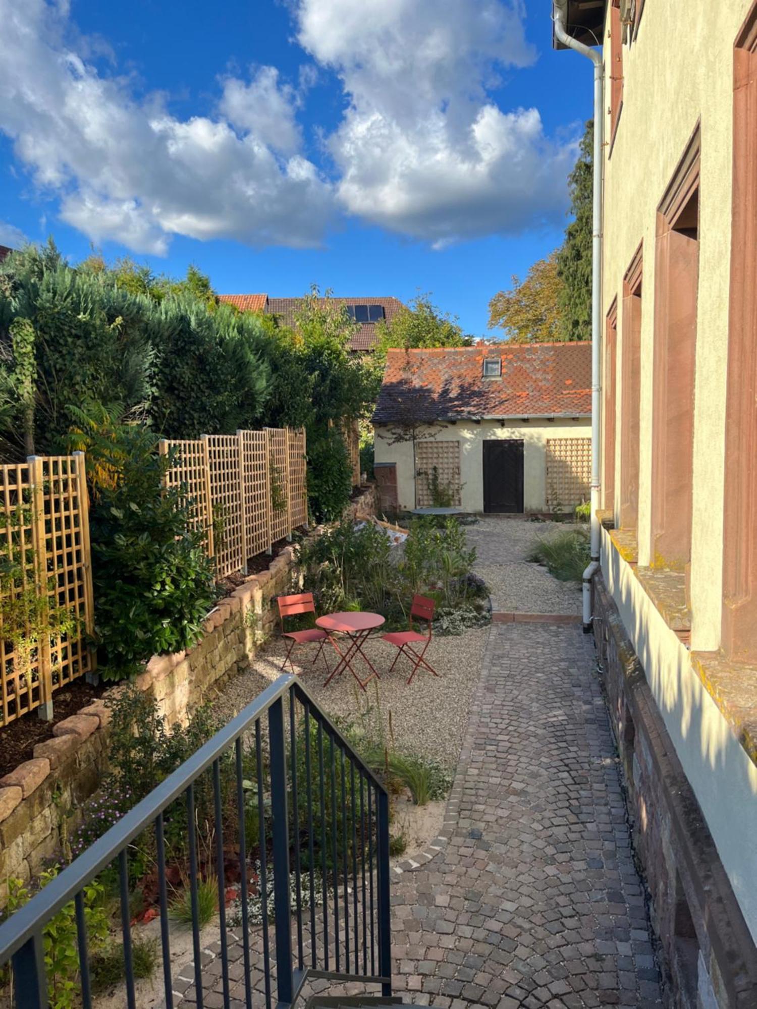 Appartement Grosse Pause Altes Schulhaus Schweigen Extérieur photo