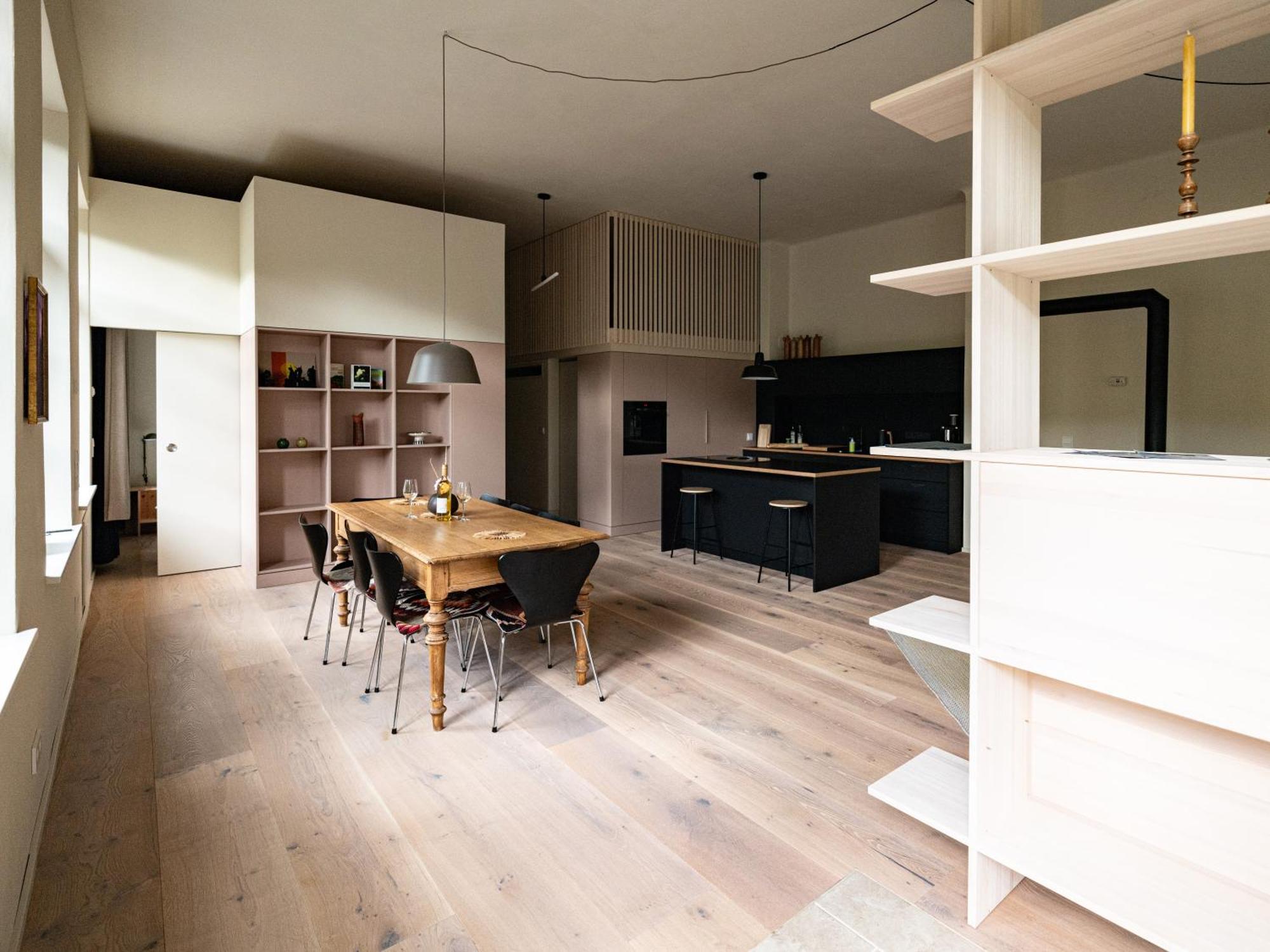 Appartement Grosse Pause Altes Schulhaus Schweigen Extérieur photo