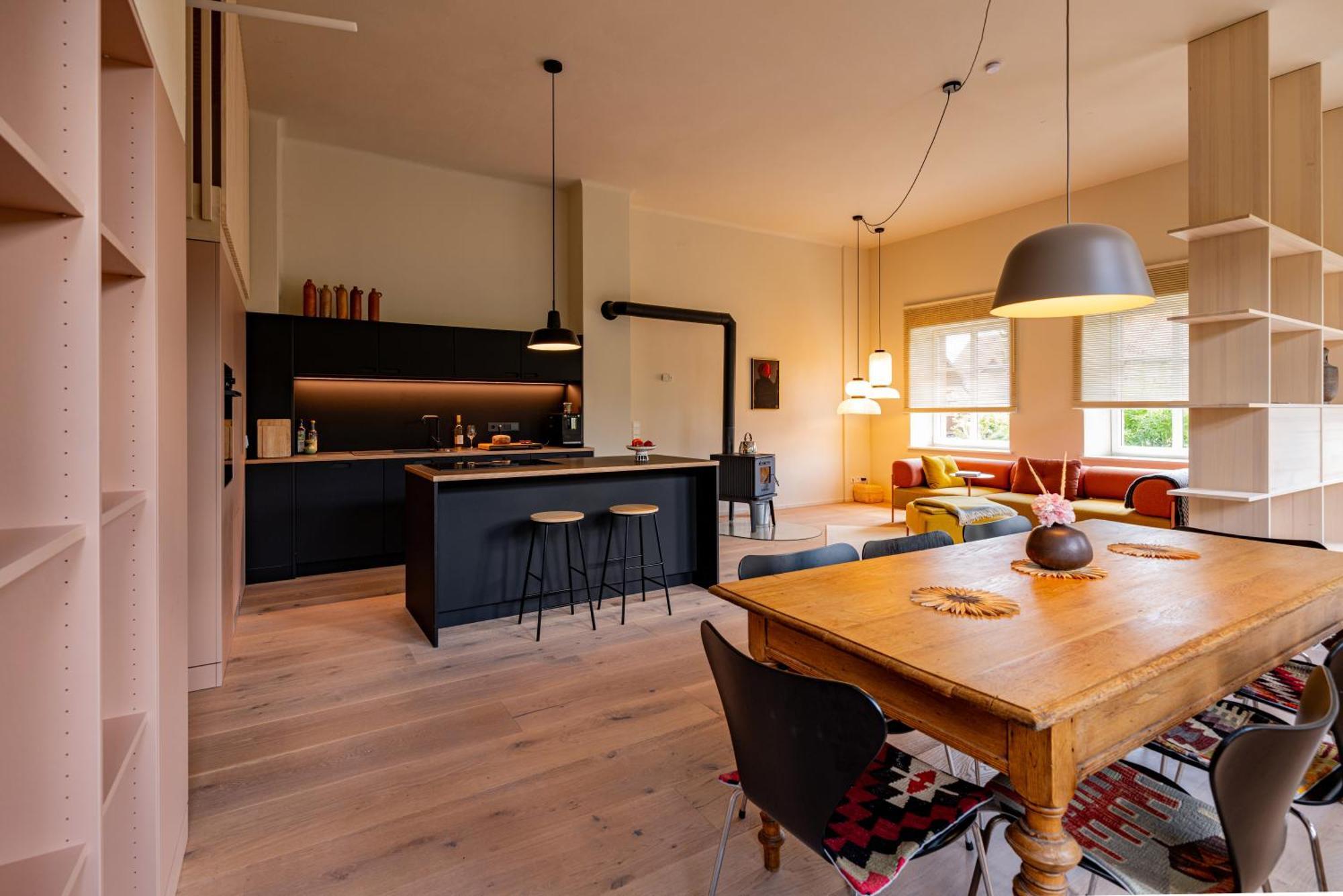 Appartement Grosse Pause Altes Schulhaus Schweigen Extérieur photo